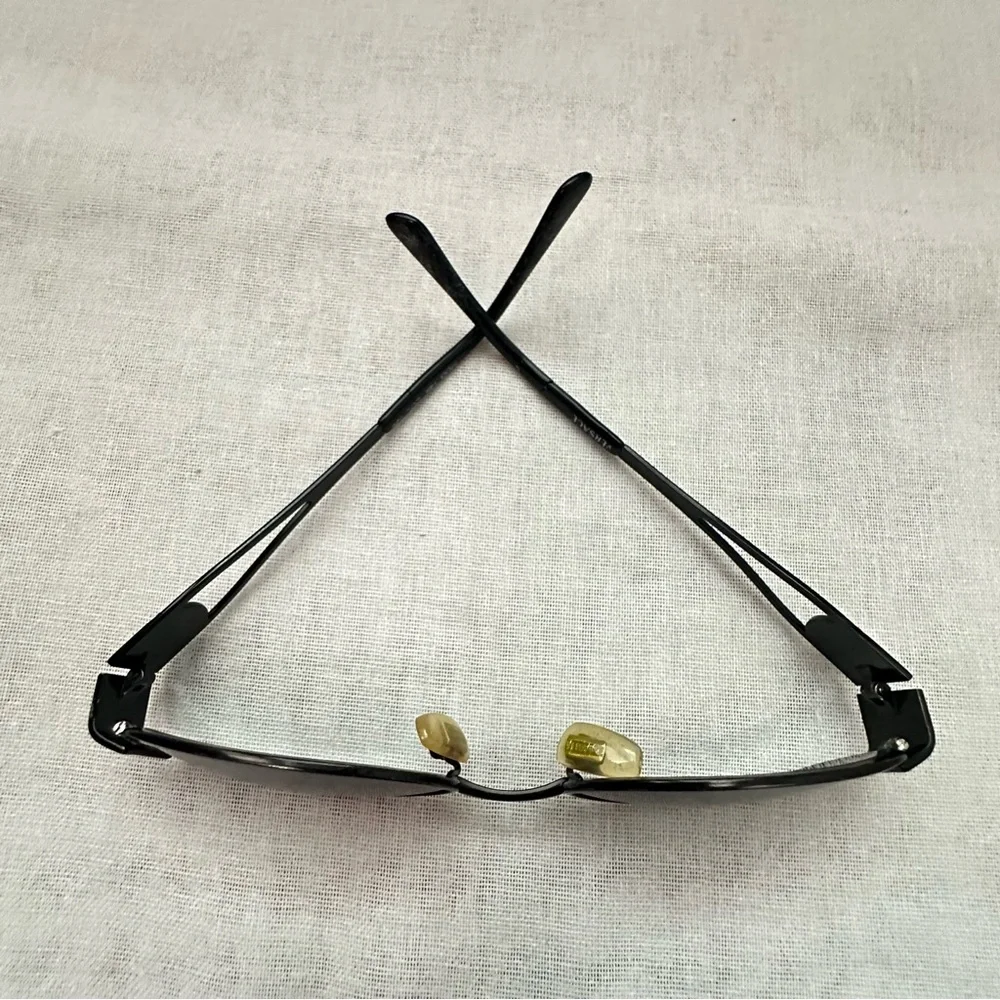 Vintage Gianni Versace Authentic Medusa Black Metal Sunglasses X48
